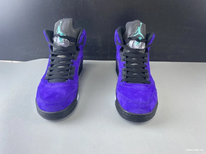 136027-500 Retro 5 Air Jordan Grape Alternate 1213